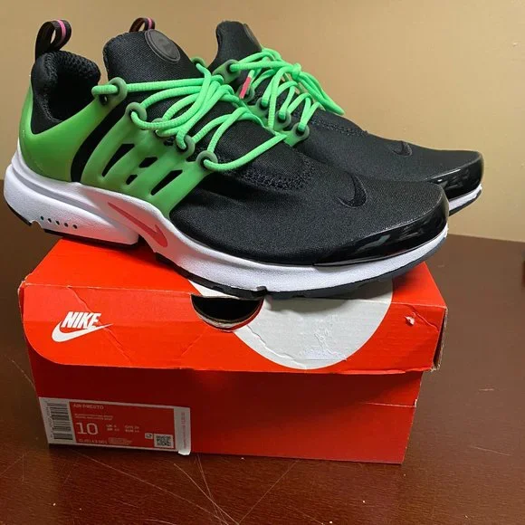 Nike | Shoes | Nike Mens Black Green Air Presto Dj54301  display picture 2